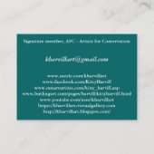 Braziliaanse Butterflies - Visitekaartjes (Achterkant)