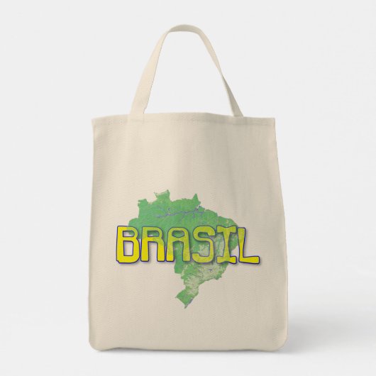 Braziliaanse Canvas tas (Achterkant)