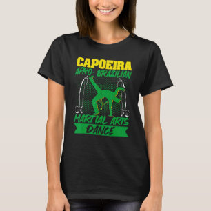Braziliaanse Capoeira Dans Martial Capoeirafro T-shirt