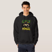 Braziliaanse Capoeira Dans Martial Ginga Ninja Hoodie (Voorkant volledig)