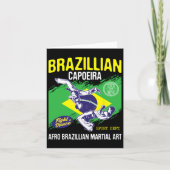 Braziliaanse Capoeira - Martial Arts Liefhebber Da Kaart (Voorkant)