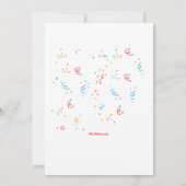 Braziliaanse carnaval kaart (Achterkant)