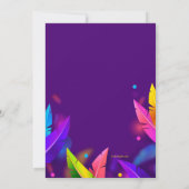 Braziliaanse carnaval uitnodigingen (Achterkant)