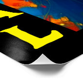 Braziliaanse carnavalsdanseres perfect poster (Hoek)