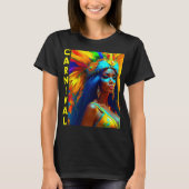 Braziliaanse carnavalsdanseres t-shirt (Voorkant)