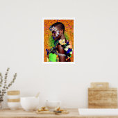 Braziliaanse carnavalsviering poster (Keuken)