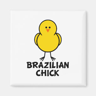Braziliaanse Chick Magneet
