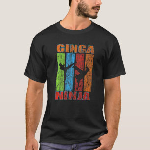 Braziliaanse dance Karate Sports Fighter Capoe T-shirt
