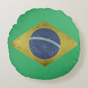 Braziliaanse diamant rond kussen