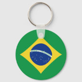 Braziliaanse Fisheye-vlag Sleutelhanger (Voorkant)