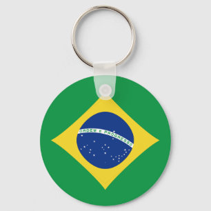 Braziliaanse Fisheye-vlag Sleutelhanger