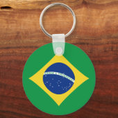 Braziliaanse Fisheye-vlag Sleutelhanger (Voorkant)