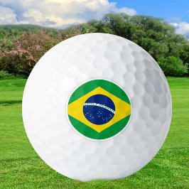 Braziliaanse Golf Balls, Braziliaanse vlaggolfers/ Golfballen