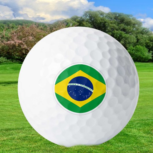Braziliaanse Golf Balls, Braziliaanse vlaggolfers/ Golfballen