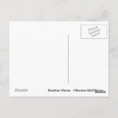 Braziliaanse Golven Briefkaart (Achterkant)