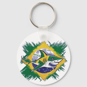 braziliaanse haai sleutelhanger