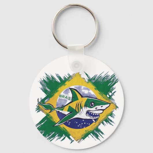 braziliaanse haai sleutelhanger (Voorkant)