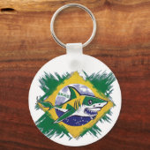 braziliaanse haai sleutelhanger (Voorkant)