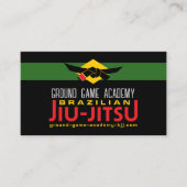 Braziliaanse Jiu-Jitsu Academy Instructeur Visitekaartje (Voorkant)