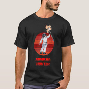 Braziliaanse Jiu Jitsu Armbar Hunter Braziliaanse T-shirt