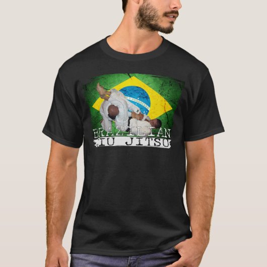 Braziliaanse Jiu Jitsu Armbar T-shirt Braziliaan D (Voorkant)