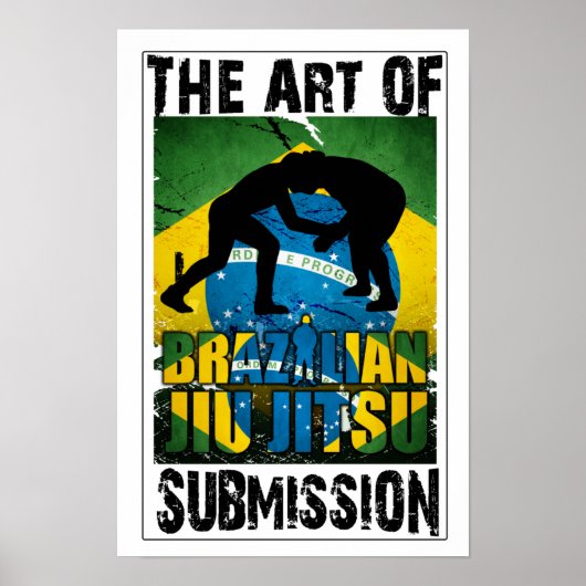 Braziliaanse Jiu JItsu - Art of Submission Poster (Voorkant)