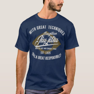 BRAZILIAANSE JIU JITSU BADGE T-SHIRT