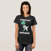 Braziliaanse Jiu Jitsu BJJ en Grappling Dino T-shirt (Voorkant volledig)