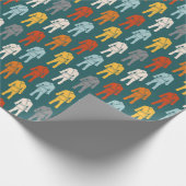 Braziliaanse Jiu Jitsu BJJ Gi Uniform Pattered Cadeaupapier (Hoek)