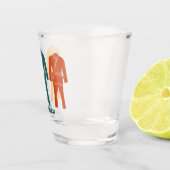 Braziliaanse Jiu Jitsu BJJ Gi Uniform Personalized Shot Glas (Rechts)