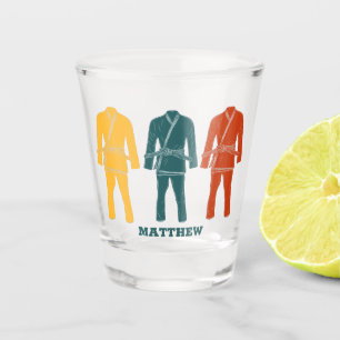 Braziliaanse Jiu Jitsu BJJ Gi Uniform Personalized Shot Glas
