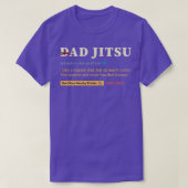Braziliaanse jiu jitsu bjj grappige jiu jitsu DAD  T-shirt (Design voorkant)