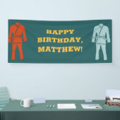 Braziliaanse Jiu Jitsu BJJ Persoonlijke partij Spandoek (Beurs)