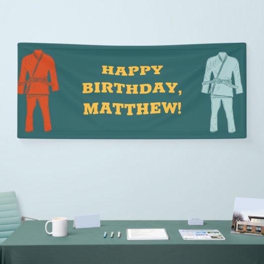 Braziliaanse Jiu Jitsu BJJ Persoonlijke partij Spandoek (Beurs)