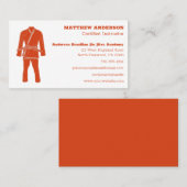 Braziliaanse Jiu Jitsu BJJ Schoool Instructor Oran Visitekaartje (Voorkant / Achterkant)