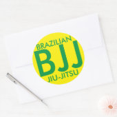 Braziliaanse Jiu Jitsu BJJ Sticker (Envelop)
