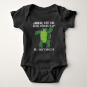 Braziliaanse Jiu jitsu BJJ Turtle defence position Romper (Voorkant)