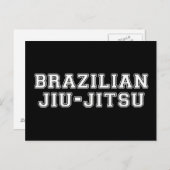 Braziliaanse Jiu Jitsu Briefkaart (Voorkant / Achterkant)