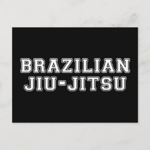 Braziliaanse Jiu Jitsu Briefkaart