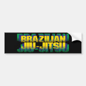 Braziliaanse Jiu-Jitsu Bumpersticker (Voorkant)