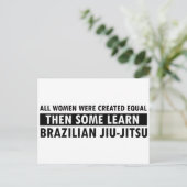 Braziliaanse jiu jitsu cadeauobjecten briefkaart (Staand voorkant)