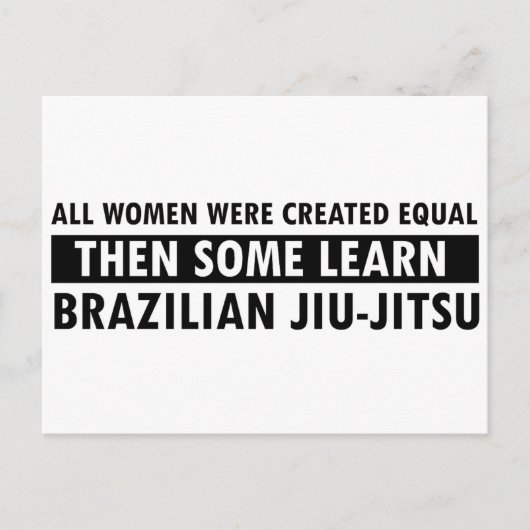 Braziliaanse jiu jitsu cadeauobjecten briefkaart (Voorkant)