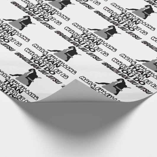 BRAZILIAANSE JIU JITSU CADEAUPAPIER (Hoek)