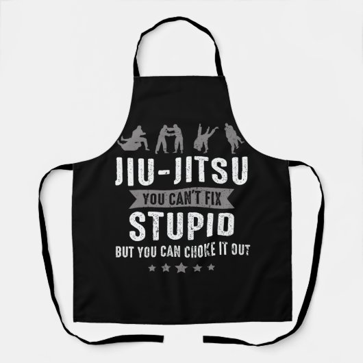 Braziliaanse Jiu Jitsu Cant Fix stuiter maar je ku Schort (Voorkant)