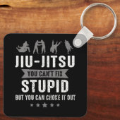 Braziliaanse Jiu Jitsu Cant Fix stuiter maar je ku Sleutelhanger (Achterkant)