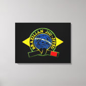 Braziliaanse Jiu Jitsu (Canvas) Canvas Afdruk (Voorkant)