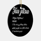 Braziliaanse Jiu Jitsu Definition Martial Art Comb Keramisch Ornament (Rechts)