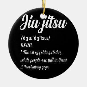 Braziliaanse Jiu Jitsu Definition Martial Art Comb Keramisch Ornament