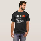 Braziliaanse Jiu Jitsu Definition  Retro Mma T-shirt (Voorkant volledig)