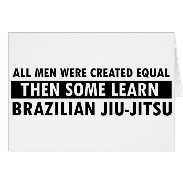 Braziliaanse Jiu Jitsu design (Voorkant Horizontaal)